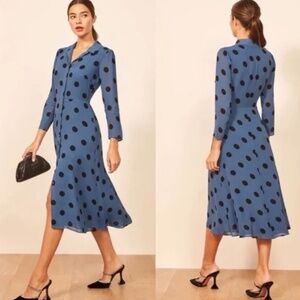 Reformation Arcadia Midi Dress Size 2